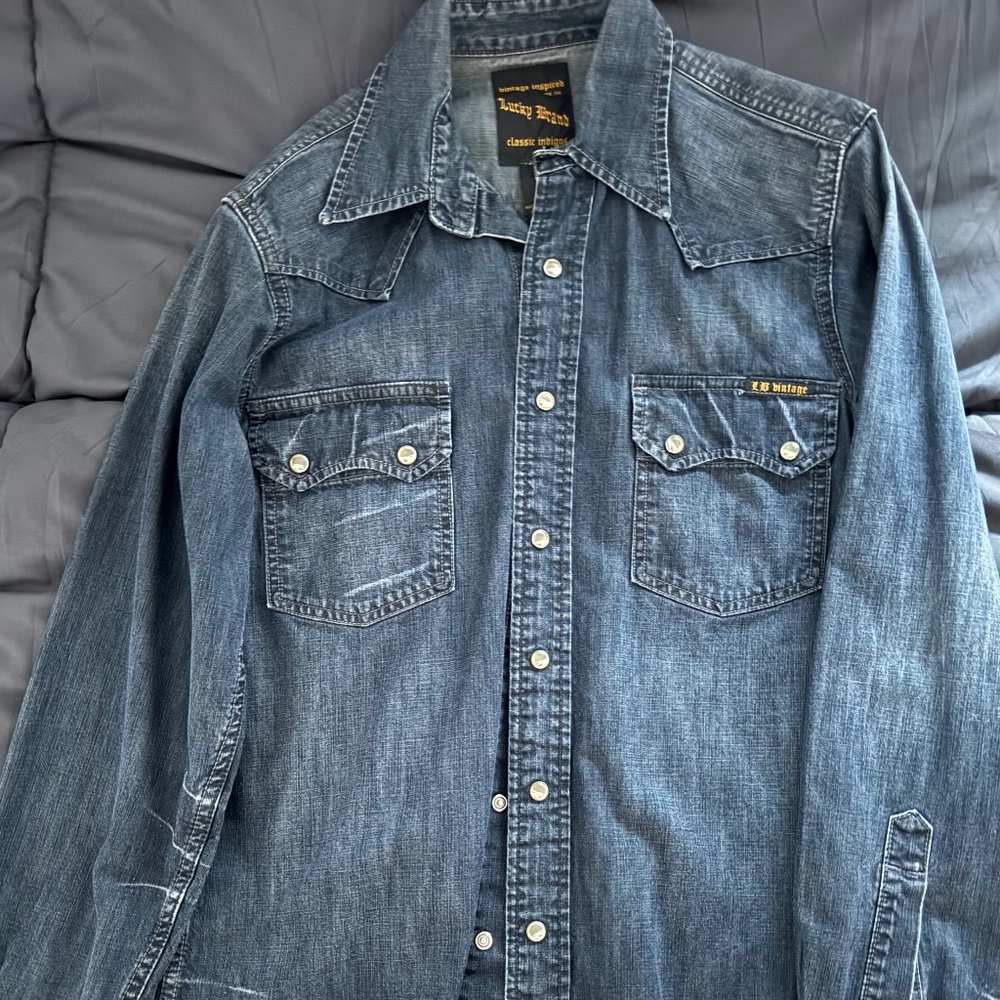 Mens Denim Shirt